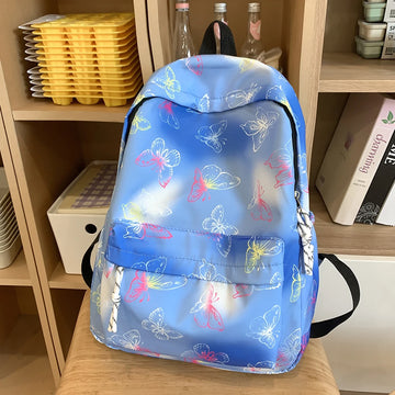 Qfdian Small Niche Design, Fashionable Trend, High Aesthetic Value, Simple Casual Backpack, Daily Commuting, Tutoring Backpack